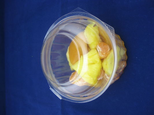 食品等級のプラスチック ペット生物分解性のクラムシェルの食品容器8oz 12oz 16oz