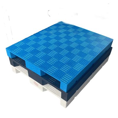 頑丈な貯蔵のためのプラスチック ブロック パレット ロジスティック・システムのプラスチックの箱 パレット