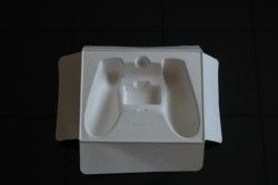 100%の使い捨て可能なぬれた押されたパルプは化粧品プロダクトのための包装を形成した