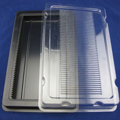 電子工学の付属品のプラスチック包装箱はカード0.1-2mmに水ぶくれが生じる