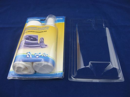 電子工学の付属品のプラスチック包装箱はカード0.1-2mmに水ぶくれが生じる