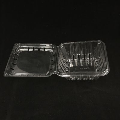 Ecoの友好的で使い捨て可能で明確なプラスチックまめのプラスチック包装箱500g