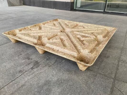耐久性のある圧縮木パレット 膨張率は5%未満 遠距離輸送や内陸輸送に適しています