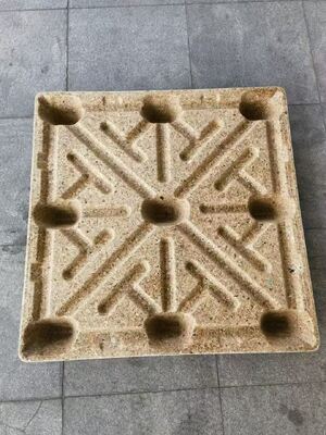 耐久性のある圧縮木パレット 膨張率は5%未満 遠距離輸送や内陸輸送に適しています